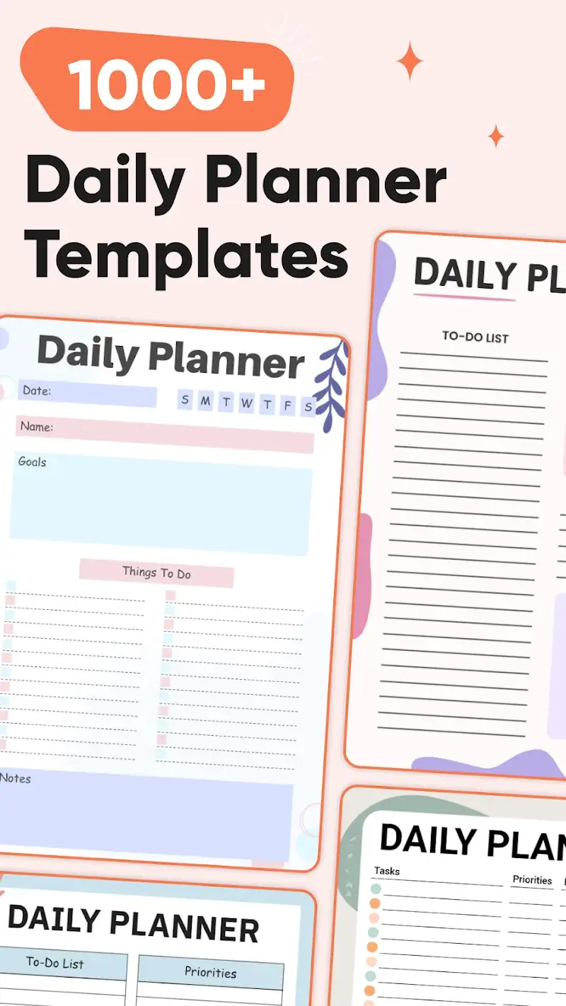 Daily Planner and Journal screenshot 1