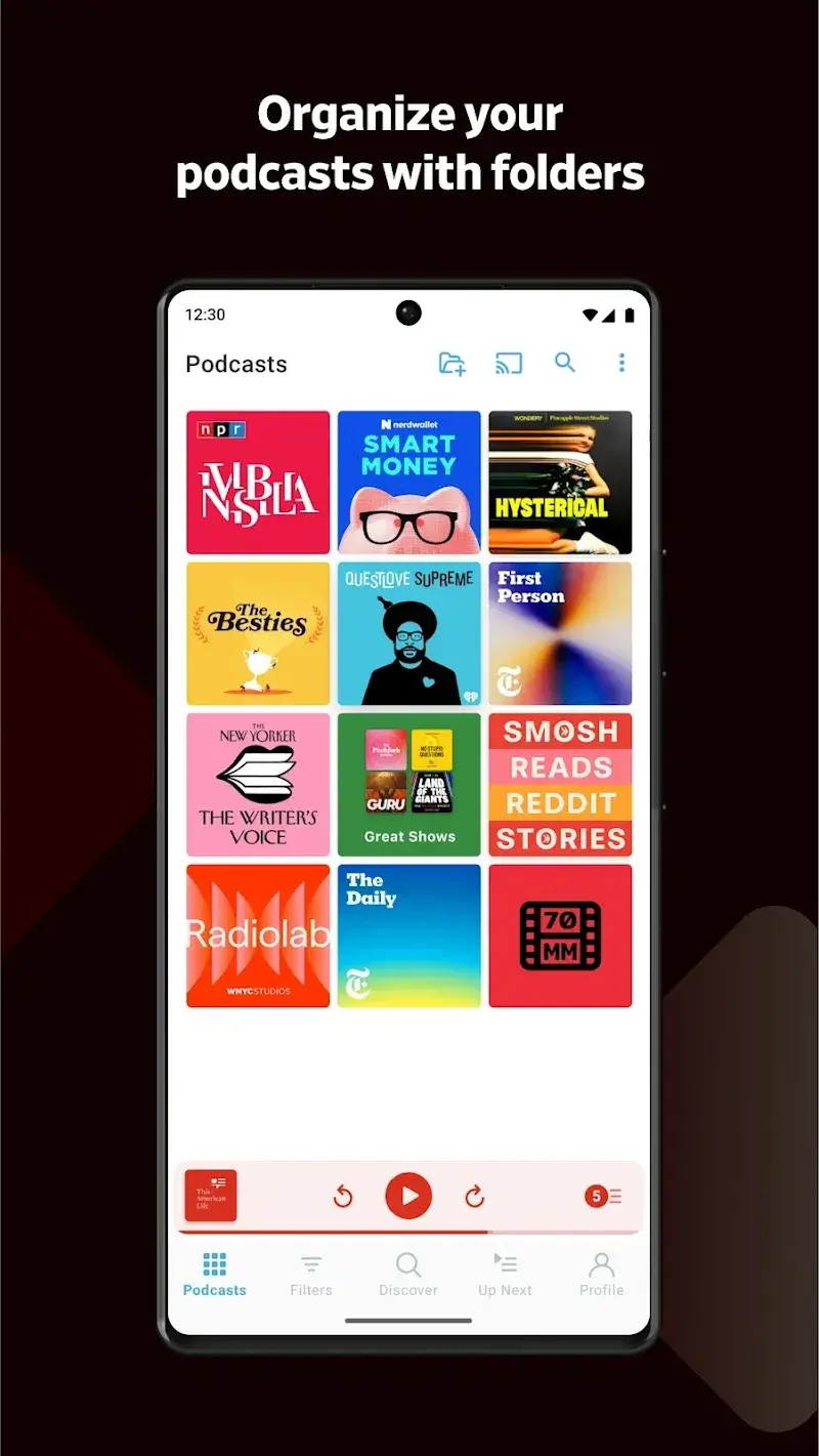Pocket Casts screenshot 1