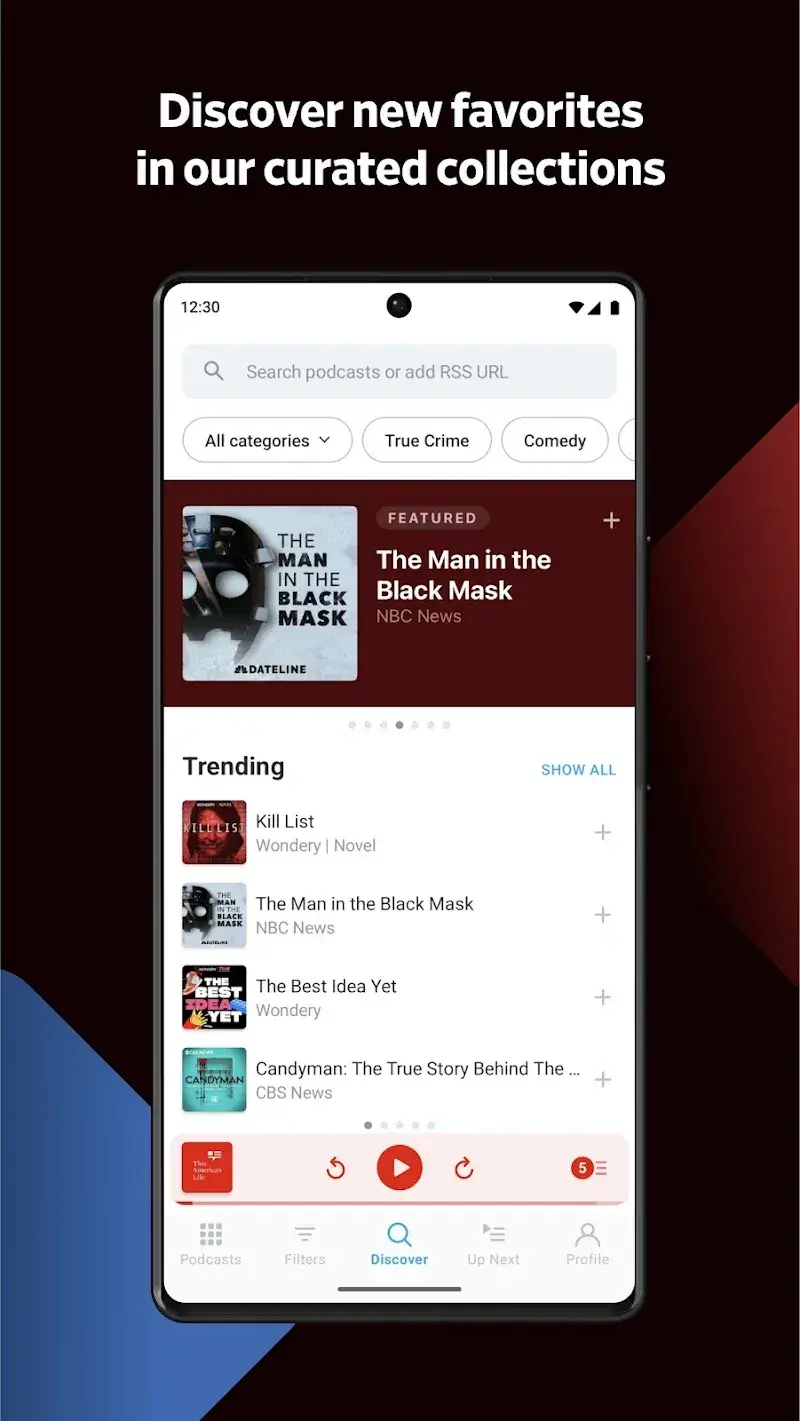 Pocket Casts screenshot 1
