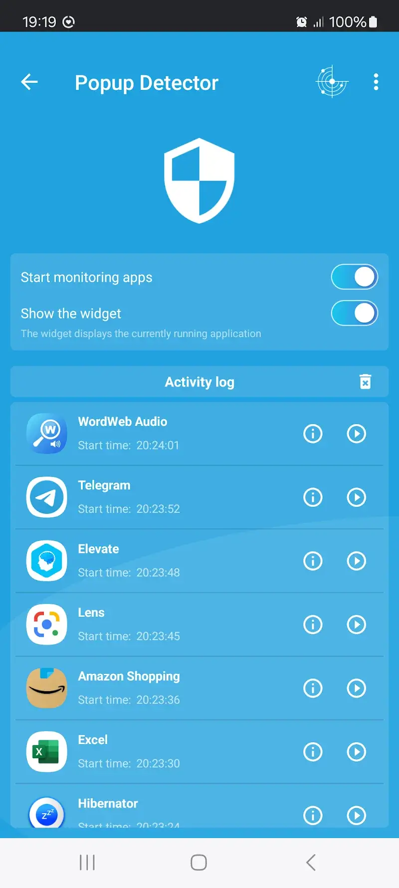 Popup Detector screenshot 1
