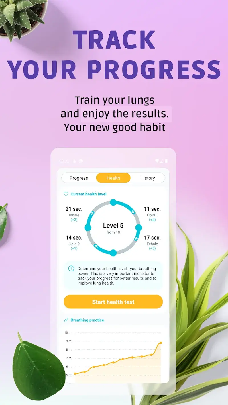 Pranaria - Breathing exercise screenshot 1