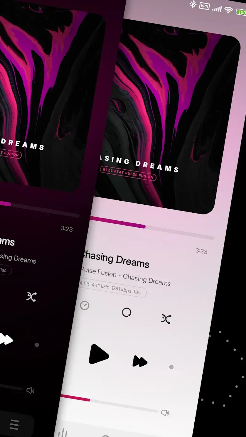Proxima - Poweramp Skin screenshot 1