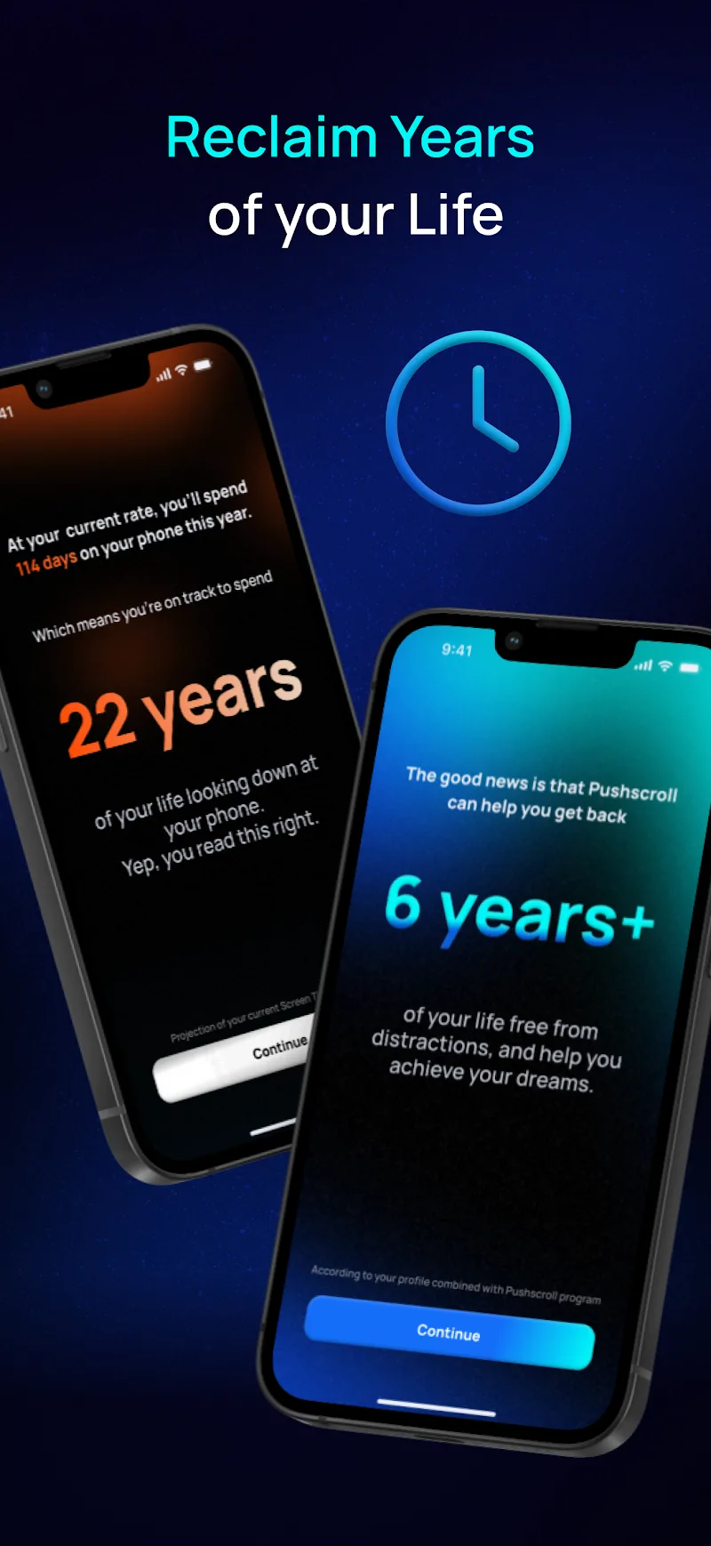 Pushscroll: Screen-Time Gym screenshot 1