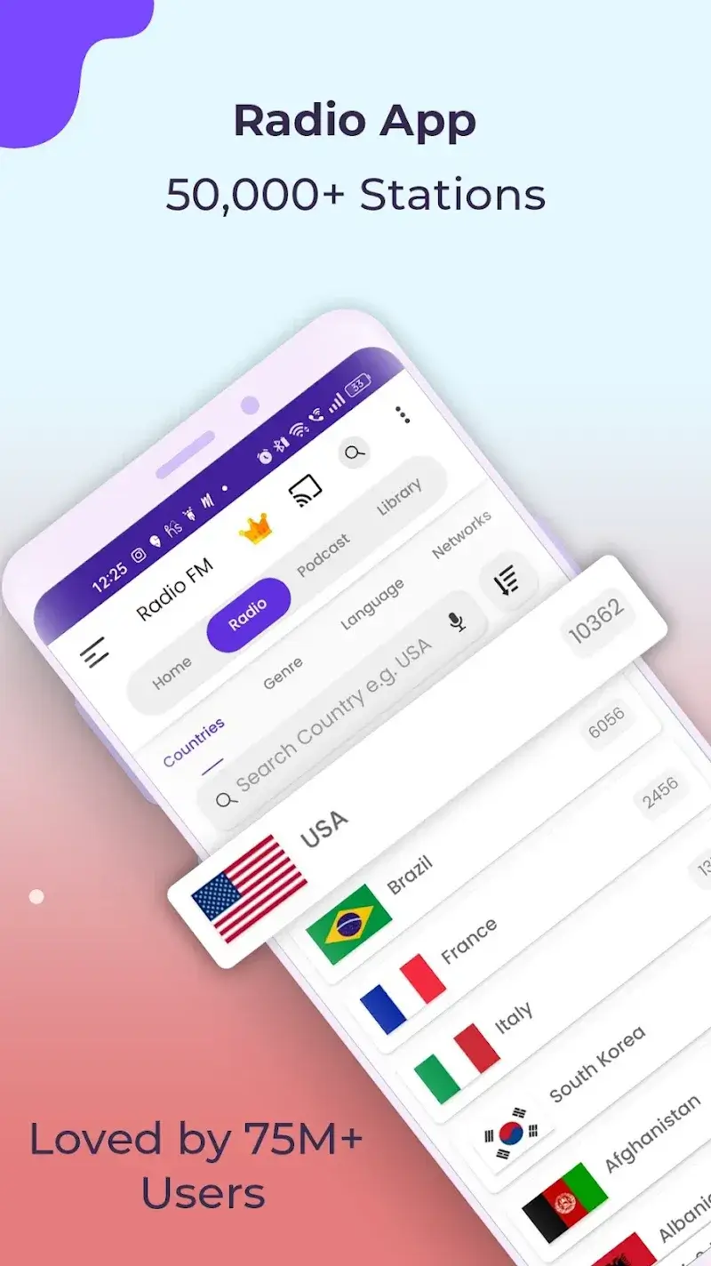 Radio FM screenshot 1