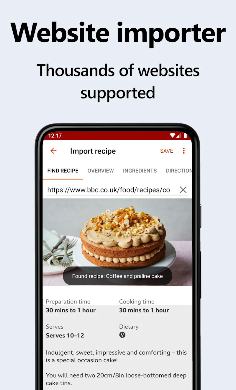 Recipe Keeper screenshot 1