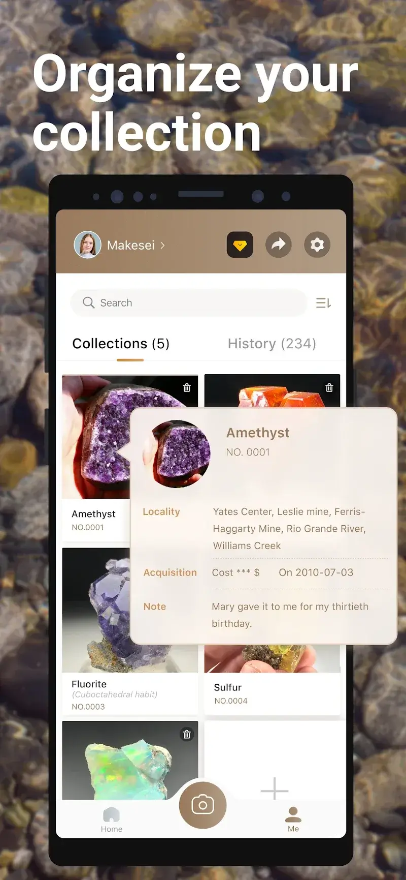 Rock Identifier: Stone ID screenshot 1