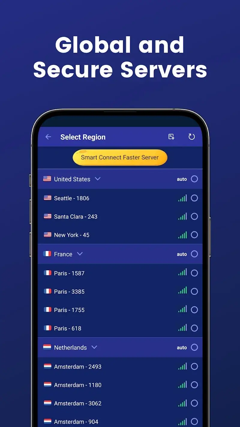 Rocket VPN screenshot 1