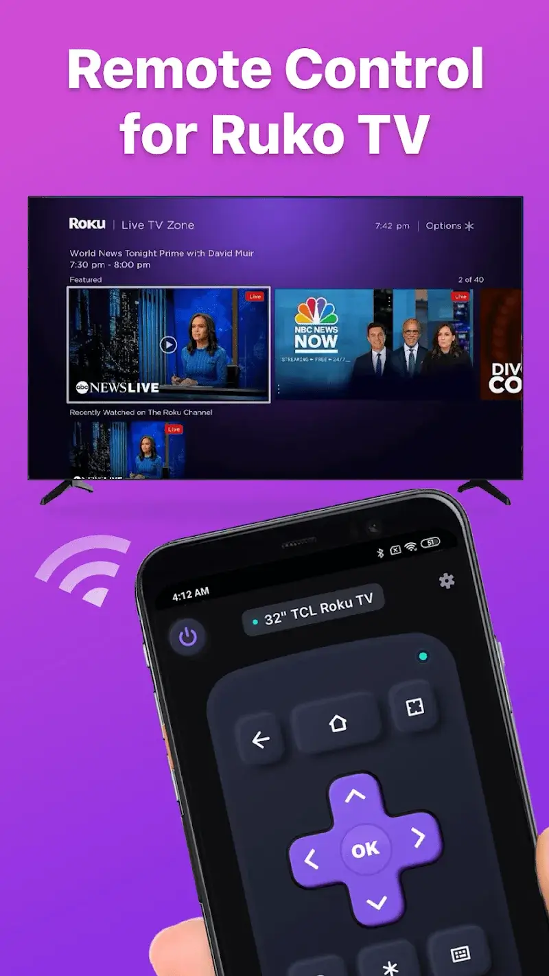Roku Remote (TV Remote) screenshot 1