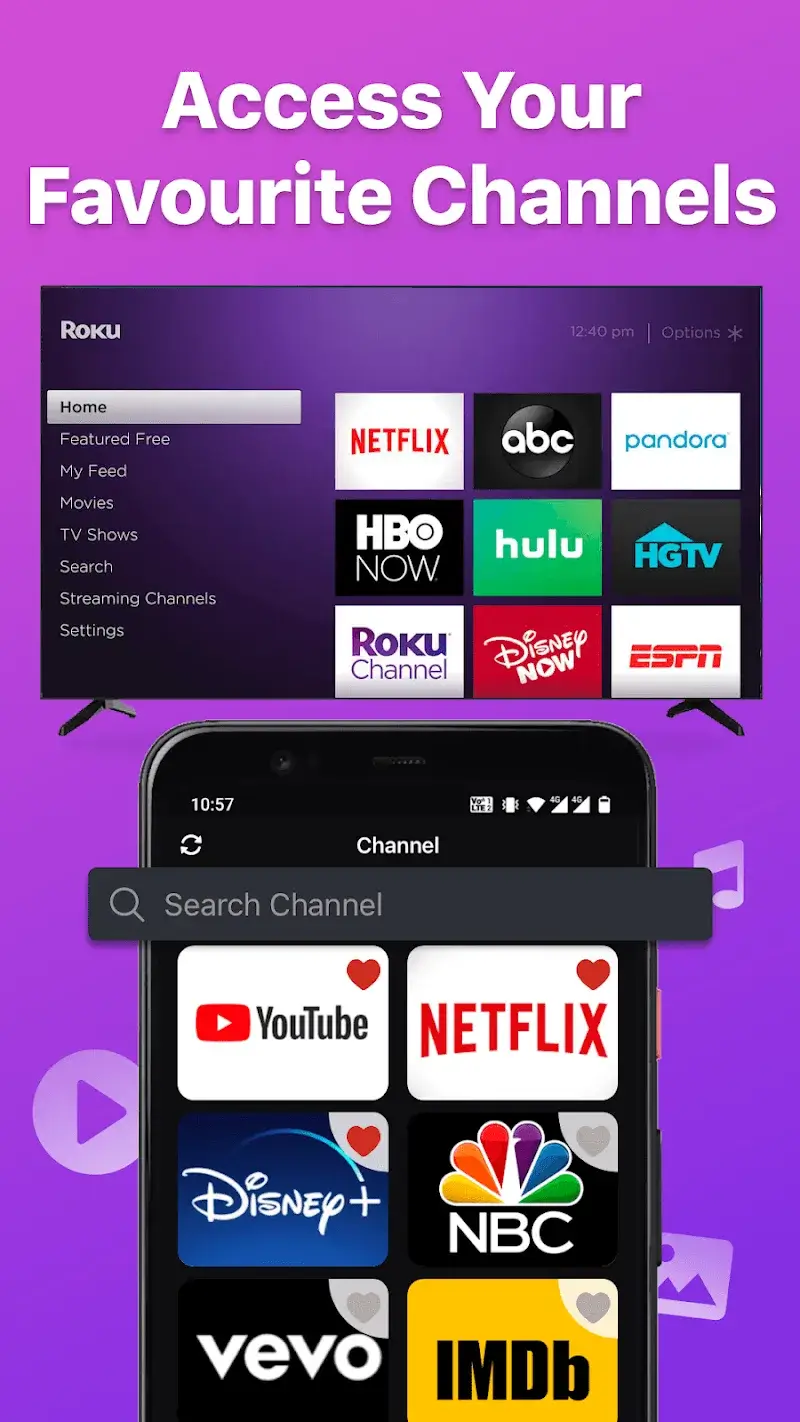 Roku Remote (TV Remote) screenshot 1