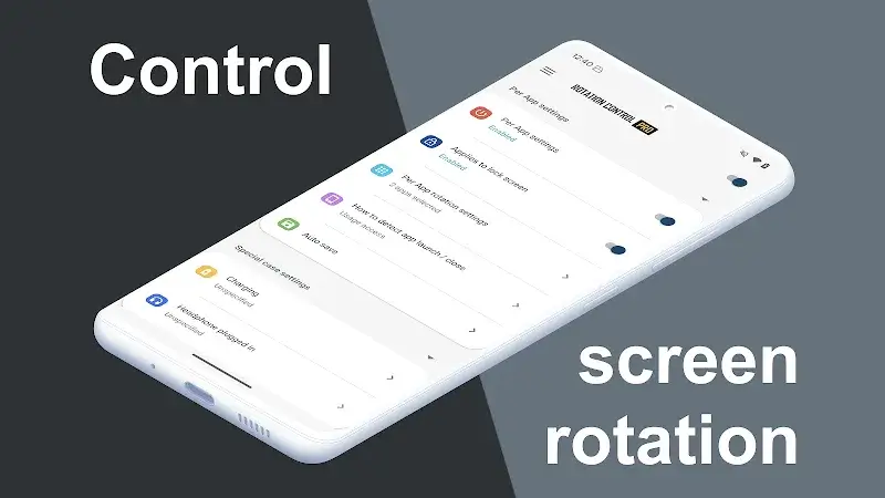 Rotation Control Pro screenshot 1