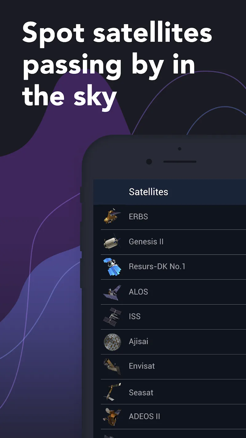 Satellite Tracker by Star Walk screenshot 1