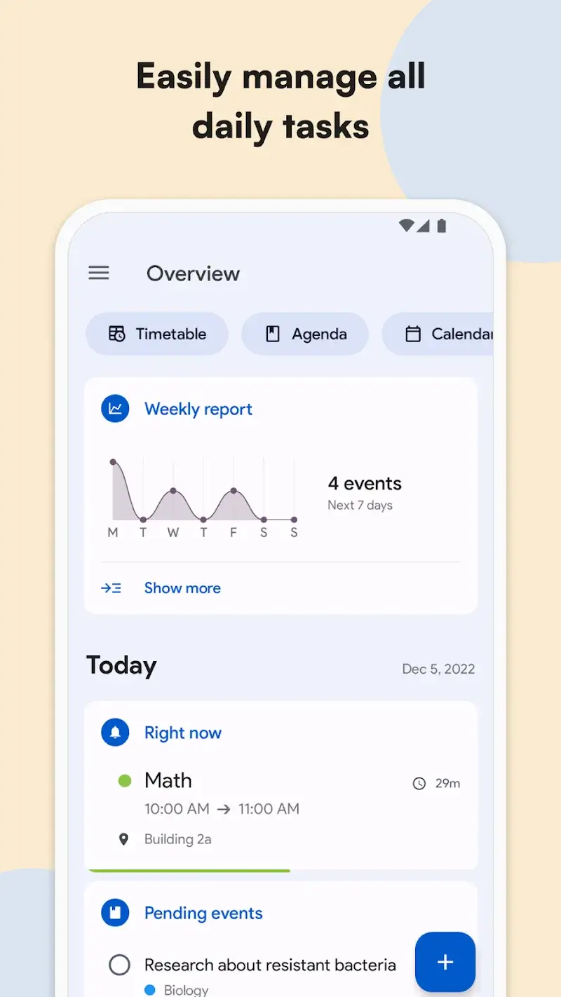 School Planner screenshot 1