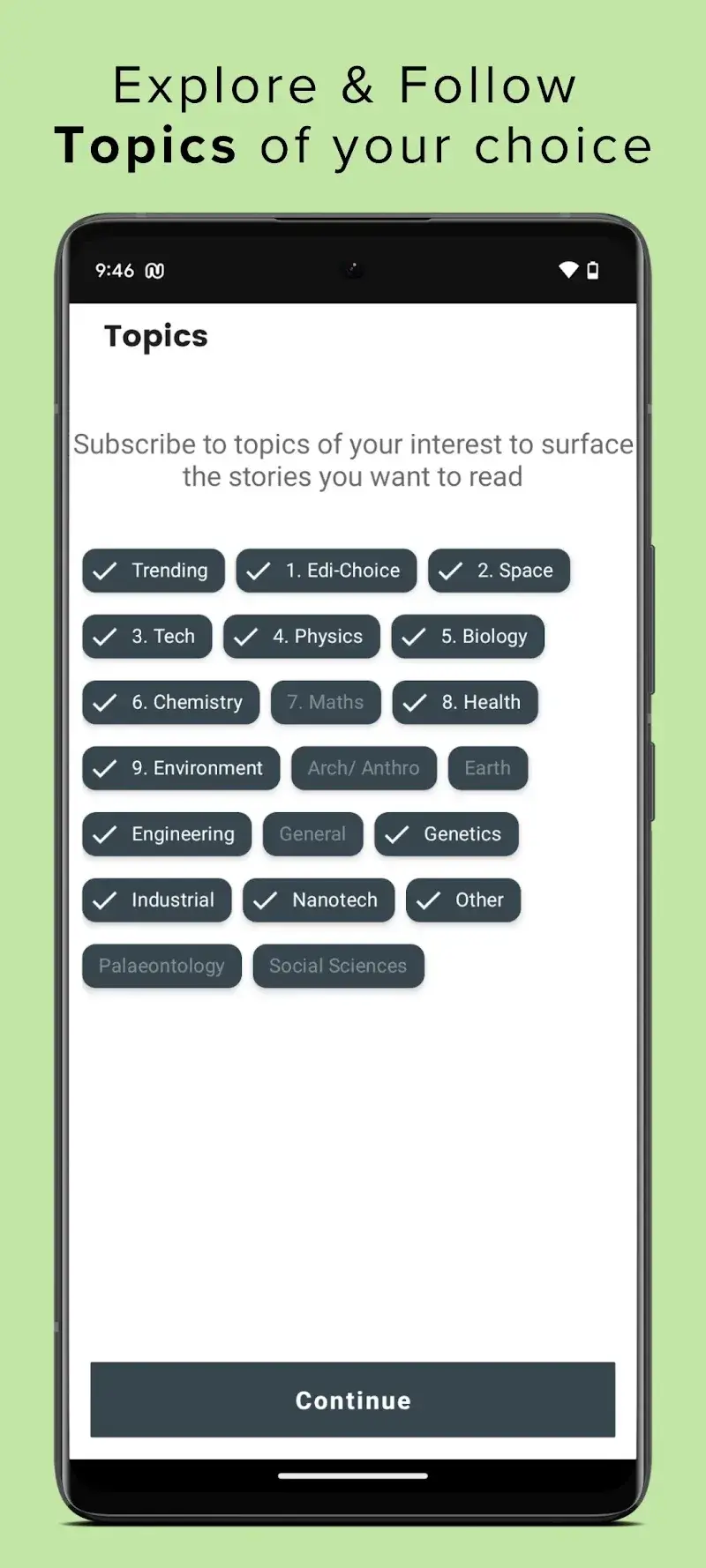 Science News Daily screenshot 1