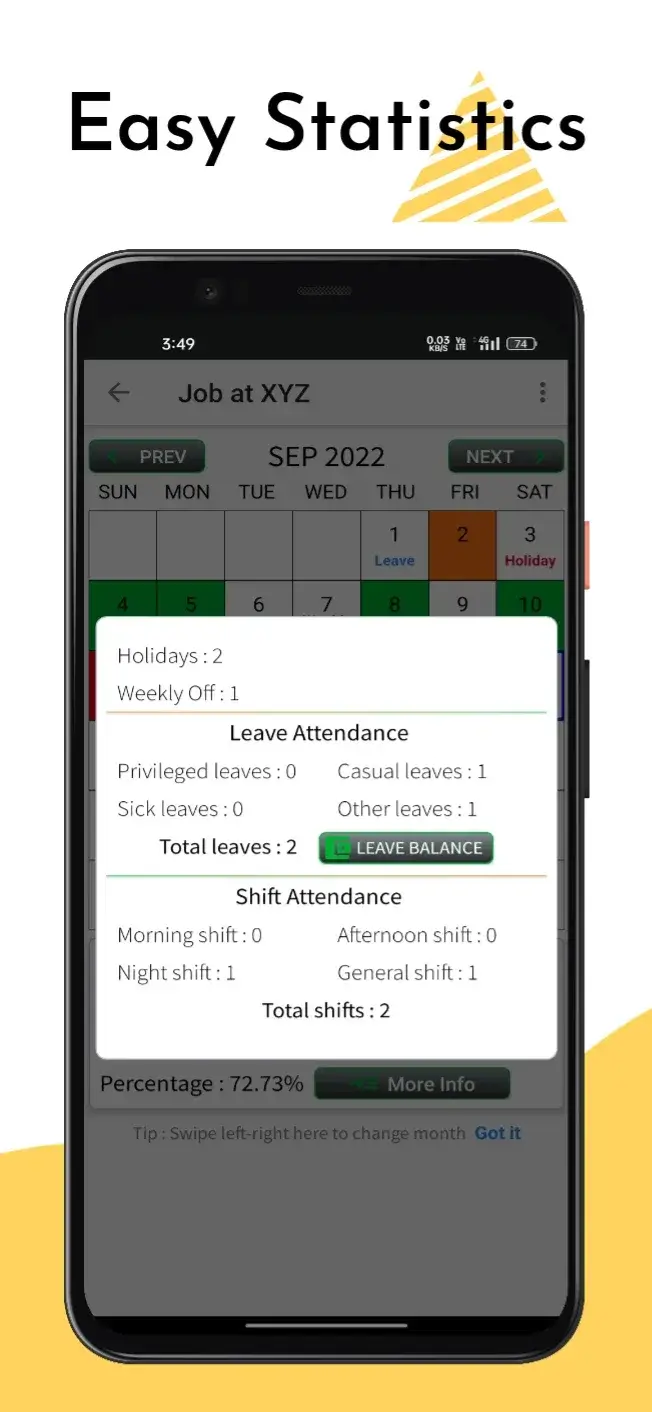 Self Attendance screenshot 1
