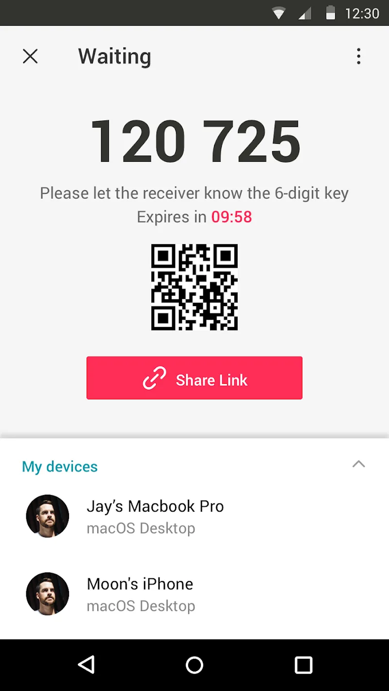 Send Anywhere screenshot 1