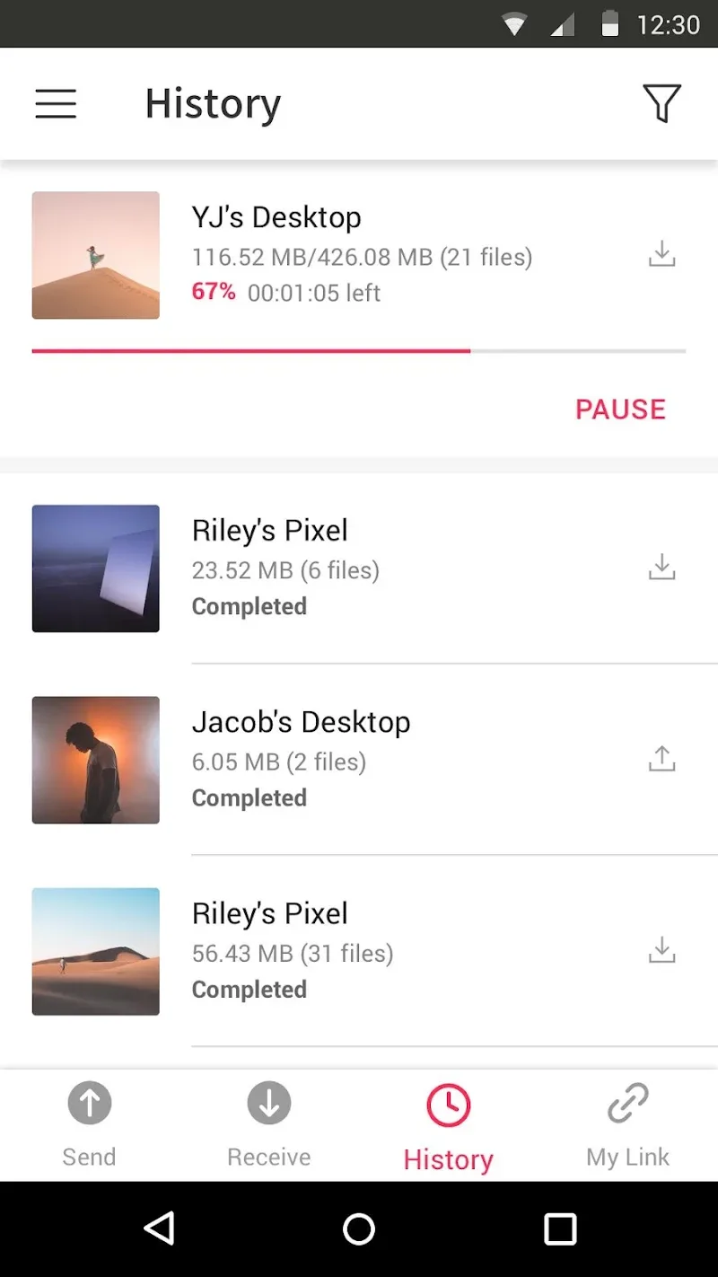 Send Anywhere screenshot 1