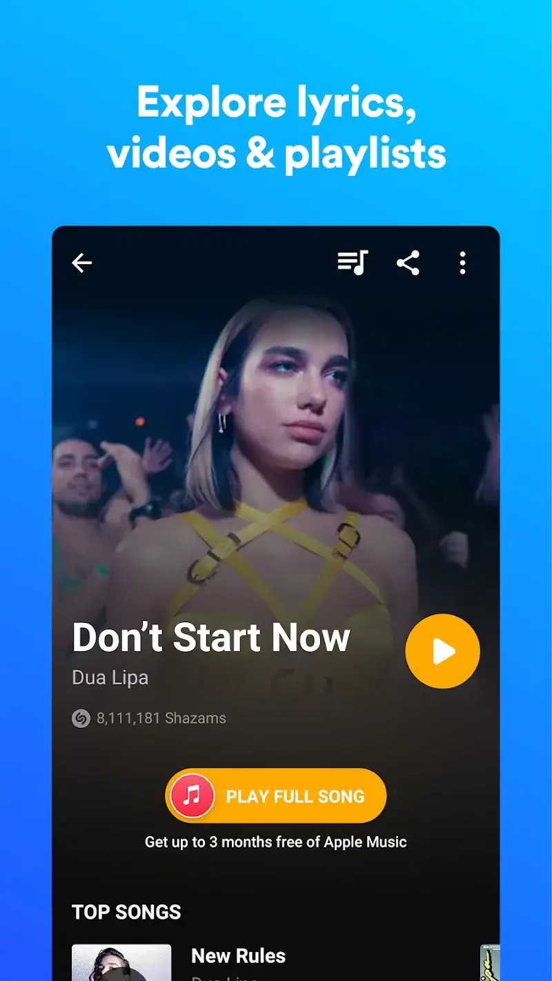 Shazam screenshot 1