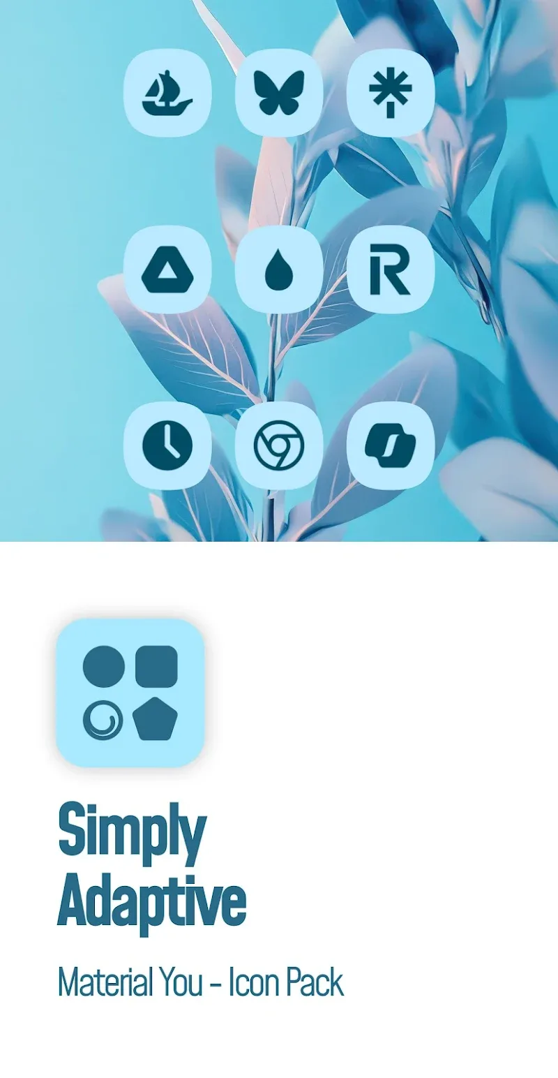 Simply Adaptive Icon Pack screenshot 1