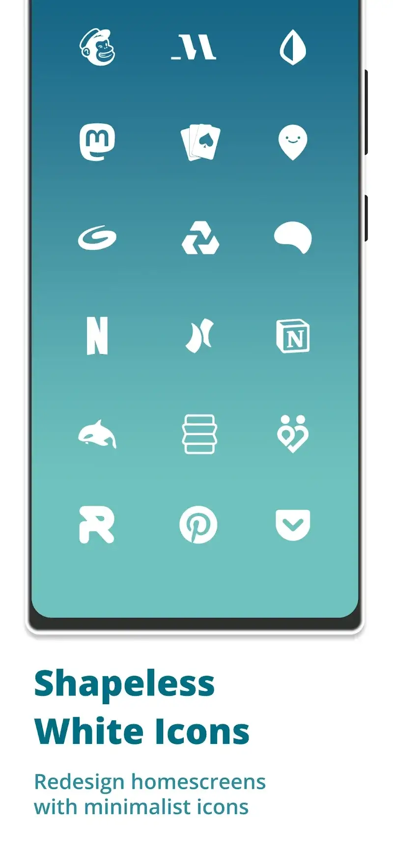 Simply Minimal White Icon Pack screenshot 1