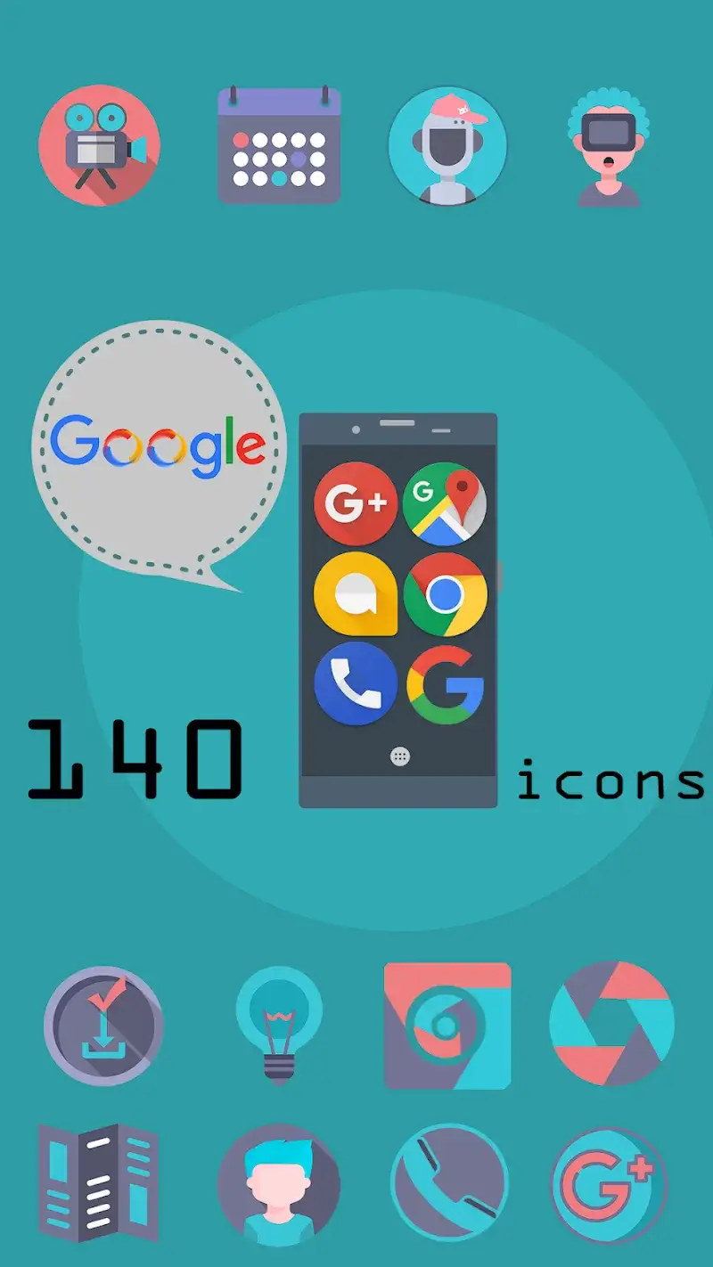 Sinfonia Icon Pack Pure design screenshot 1
