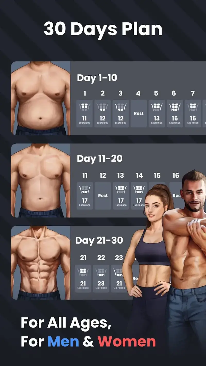 Six Pack in 30 Days screenshot 1