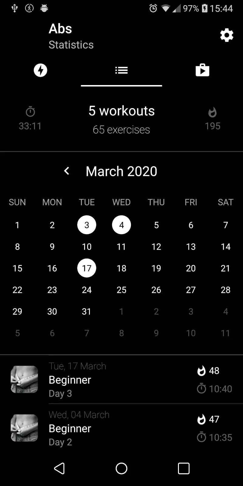 Six Pack in 30 Days screenshot 1