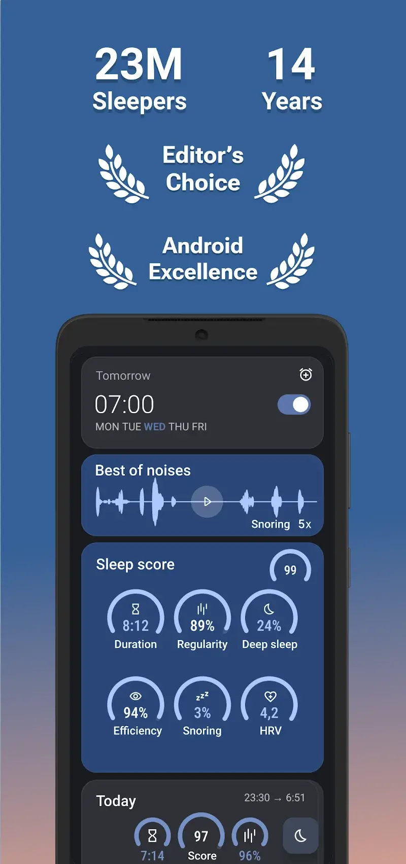Sleep as Android screenshot 1