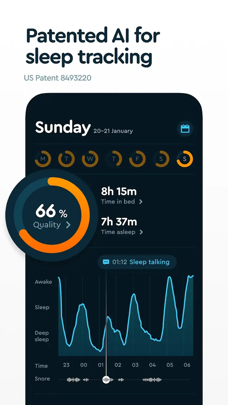Sleep Cycle screenshot 1