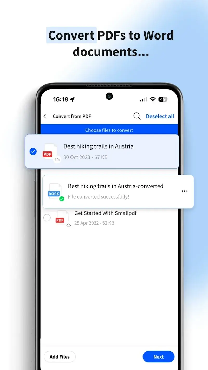 Smallpdf screenshot 1
