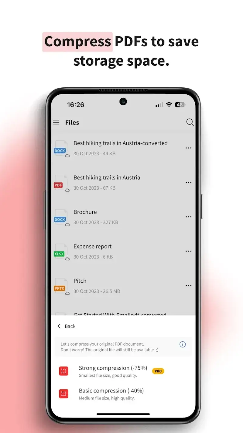 Smallpdf screenshot 1