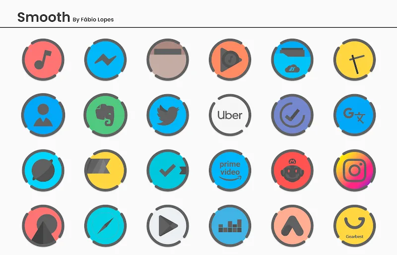 Smooth - Icon Pack screenshot 1