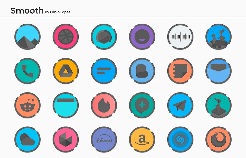 Smooth - Icon Pack screenshot 1