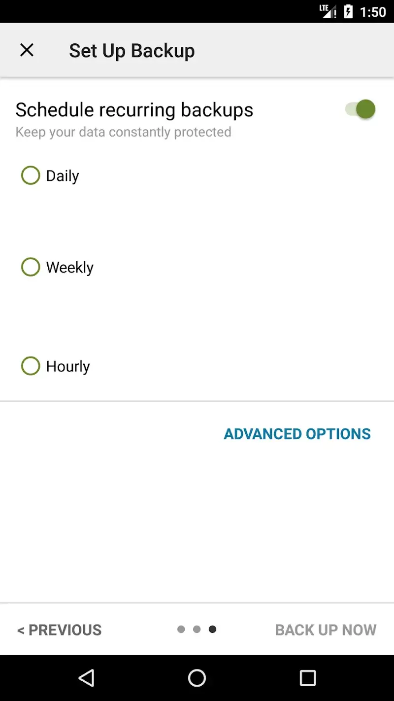 SMS Backup & Restore Pro screenshot 1