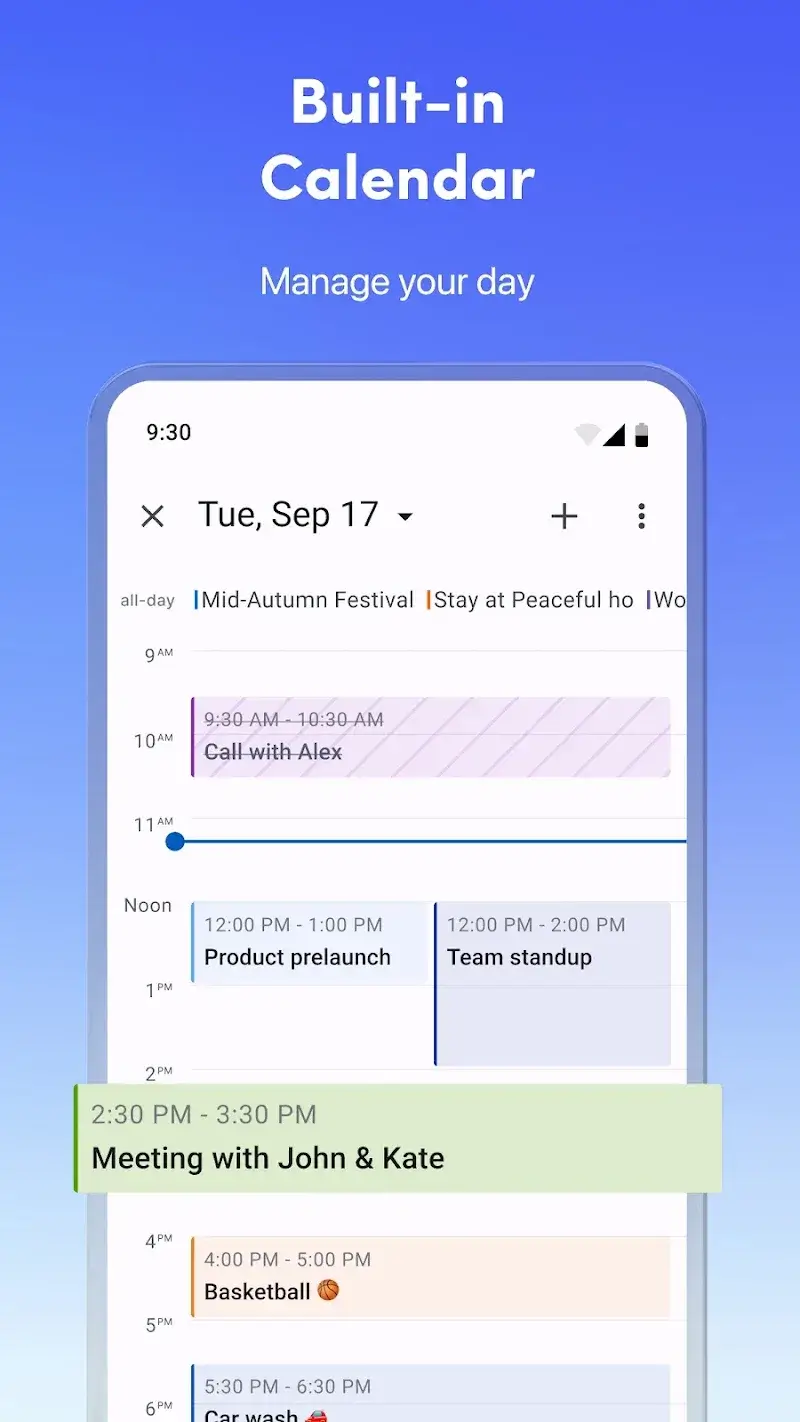 Spark Mail: AI Email, Calendar screenshot 1