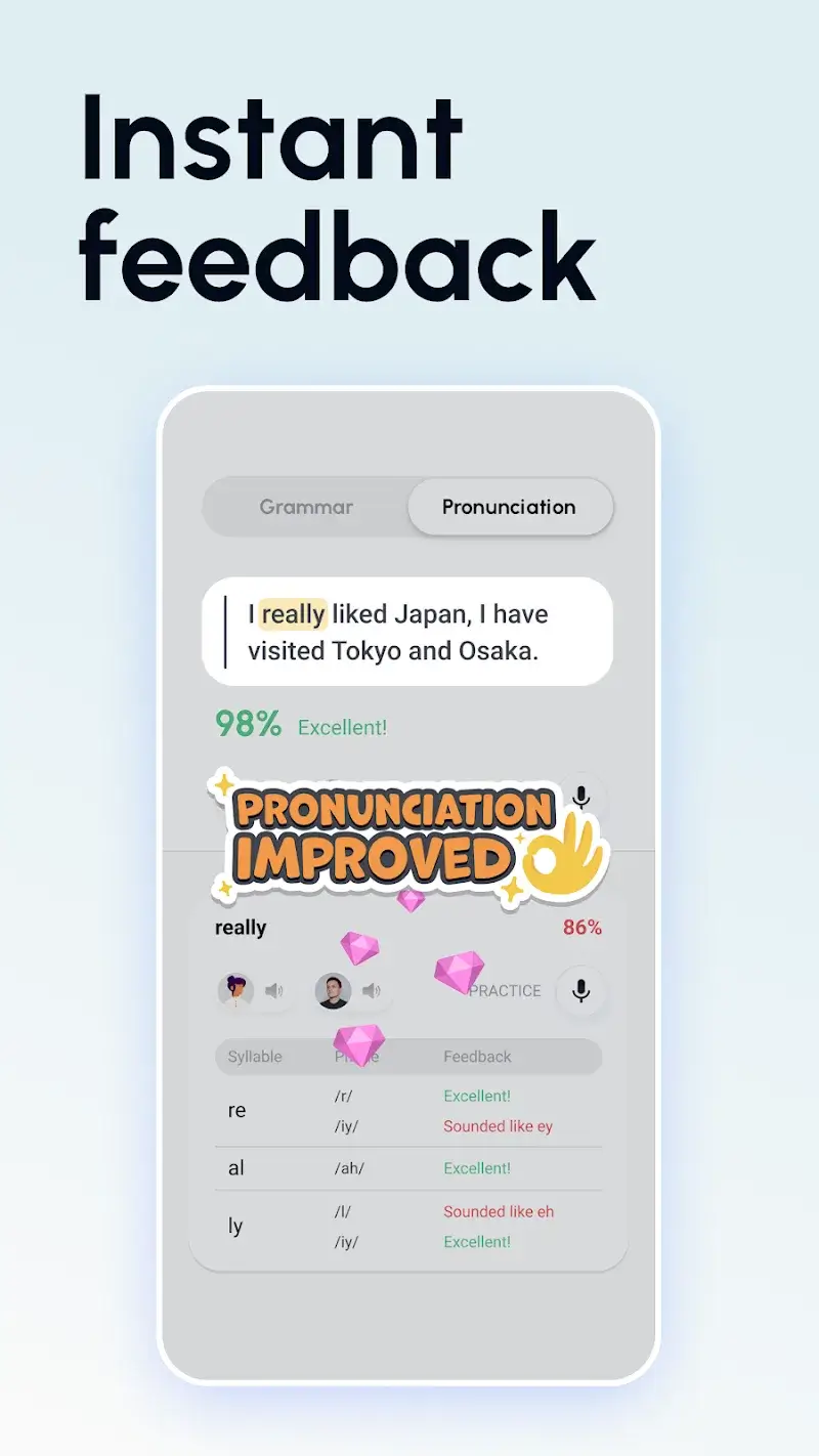 Speak English with Loora AI screenshot 1