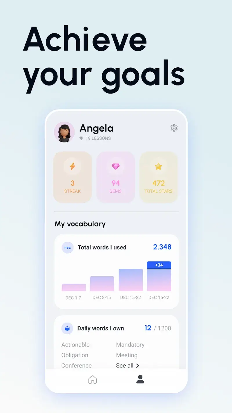 Speak English with Loora AI screenshot 1