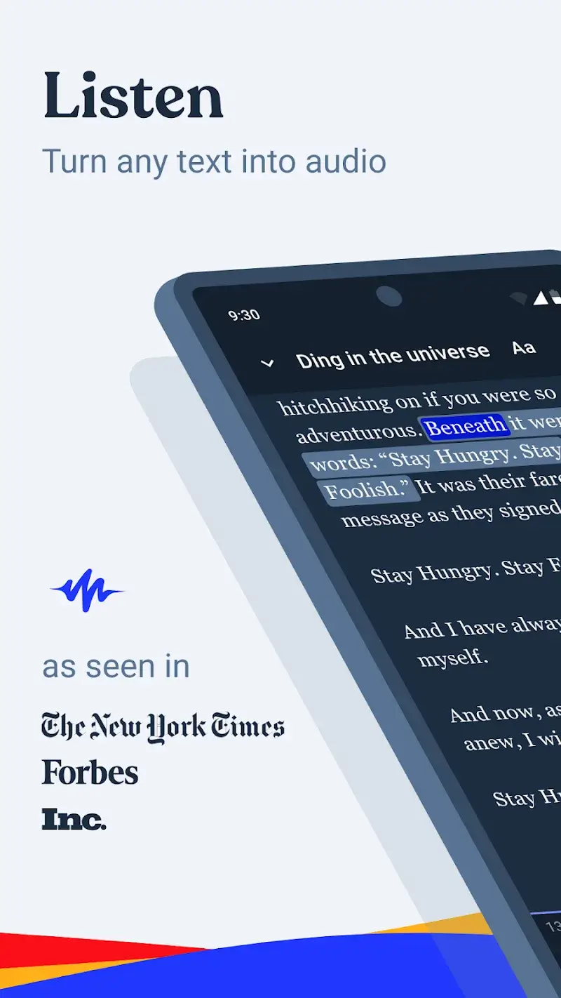 Speechify screenshot 1