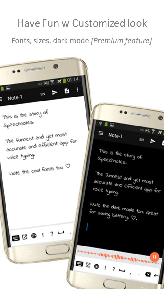 Speechnotes - Speech To Text screenshot 1