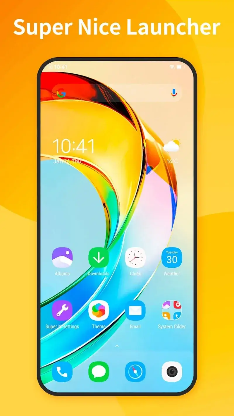 Super Nice Launcher screenshot 1