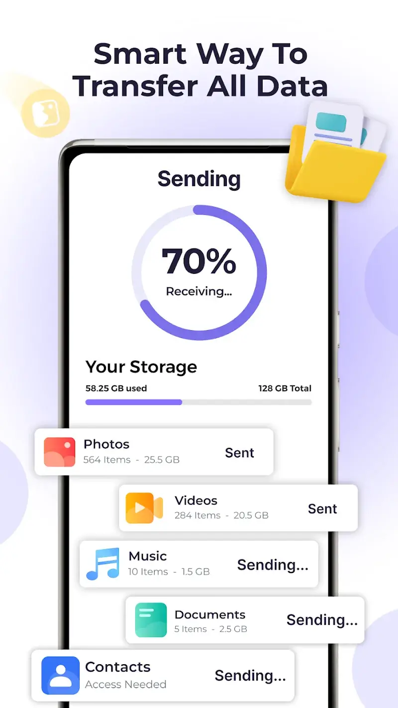 Smart Data Transfer screenshot 1