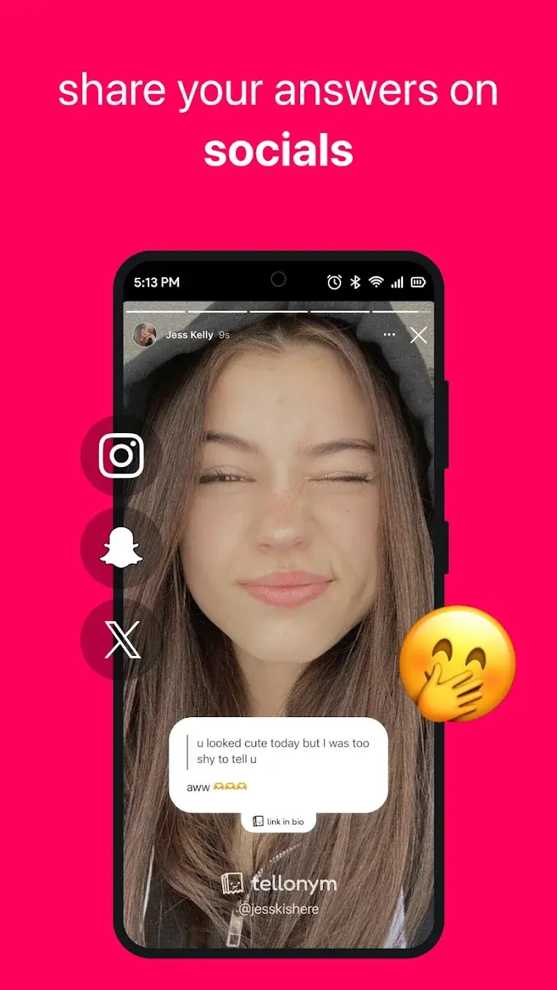 Tellonym: anonymous questions screenshot 1