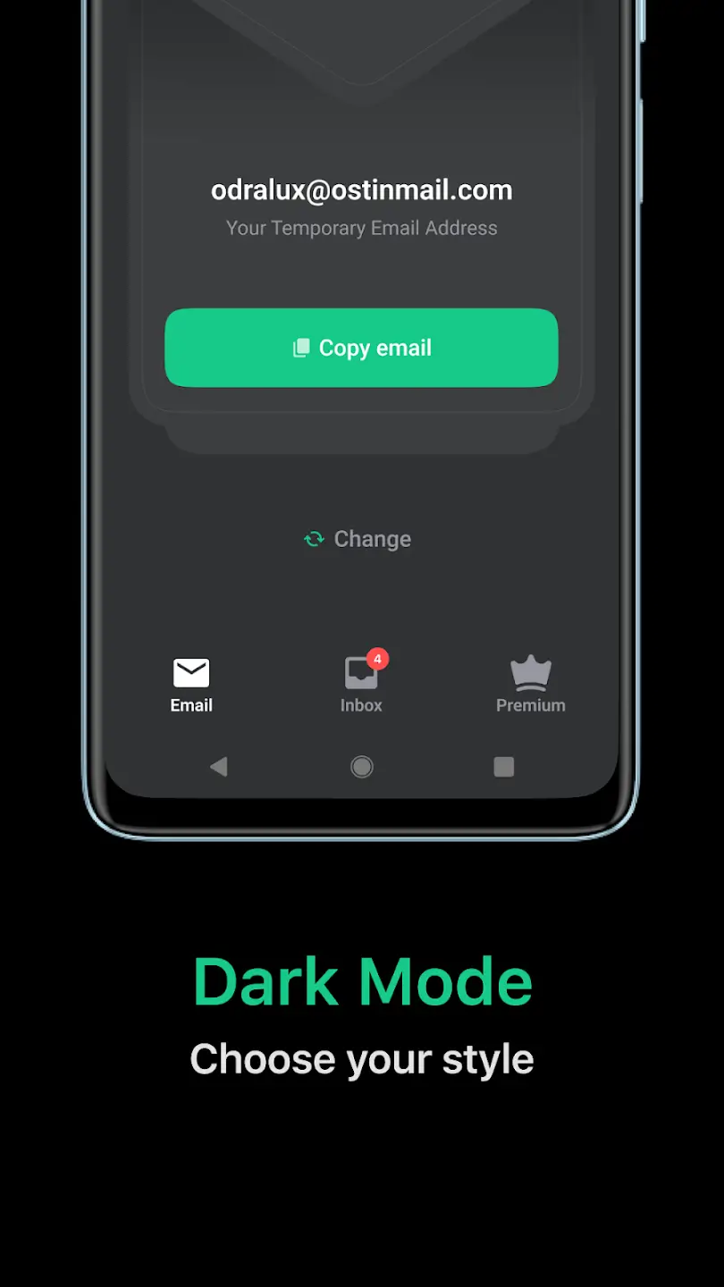 Temp Mail screenshot 1