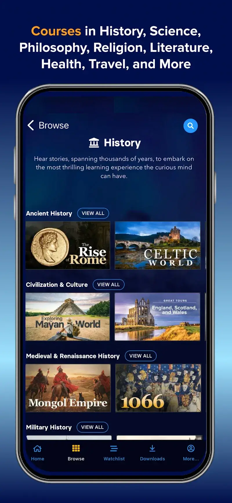 The Great Courses Plus screenshot 1