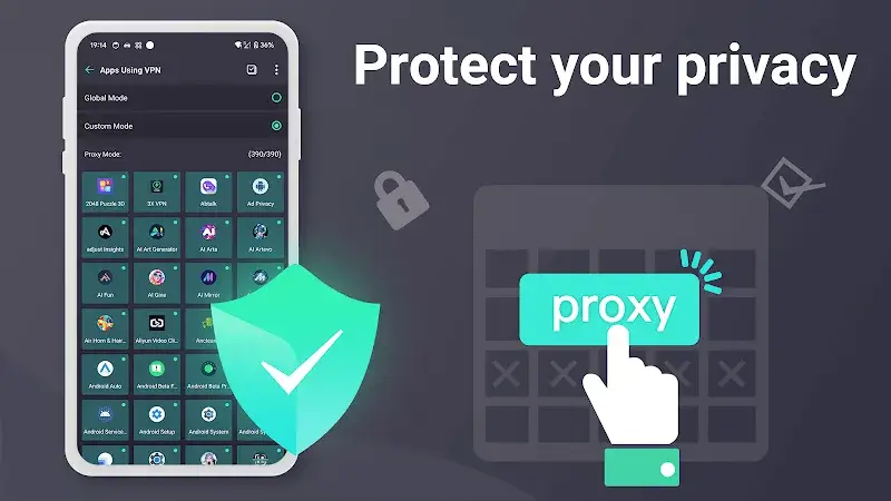 Touch VPN screenshot 1