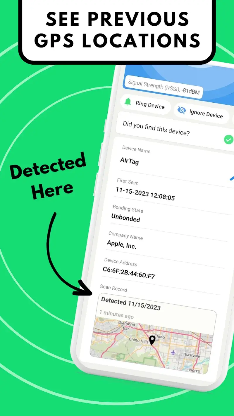 Tracker Detect (Anti-Stalking) screenshot 1