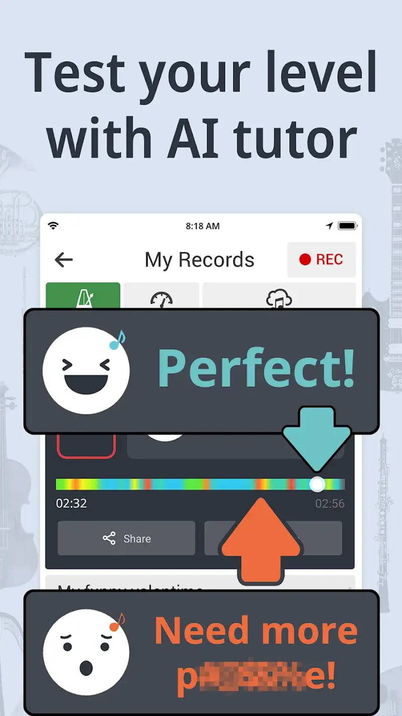 Tuner Metronome screenshot 1