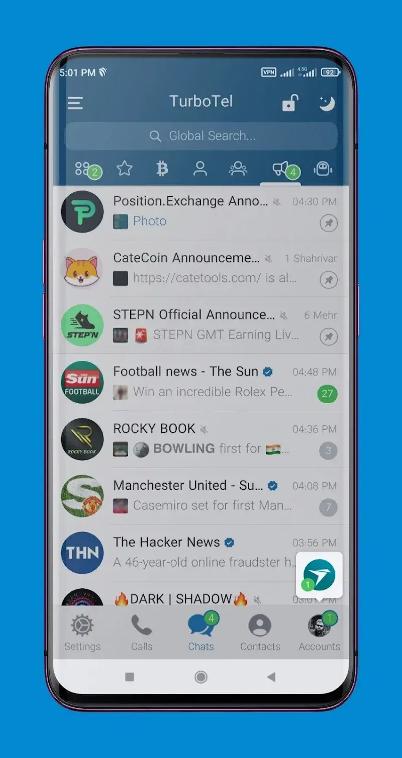 TurboTel Pro screenshot 1