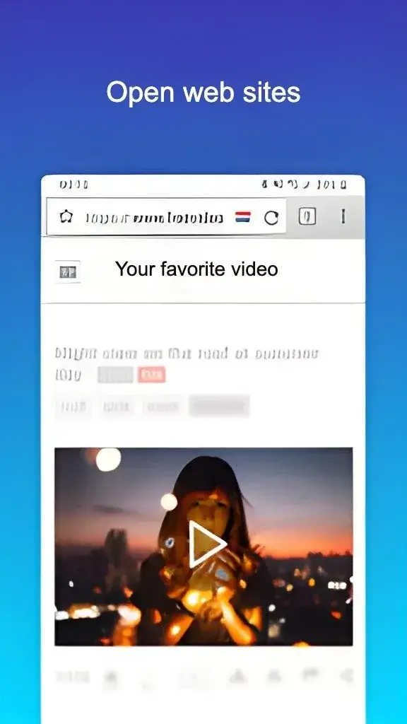 Unblock site VPN proxy browser screenshot 1