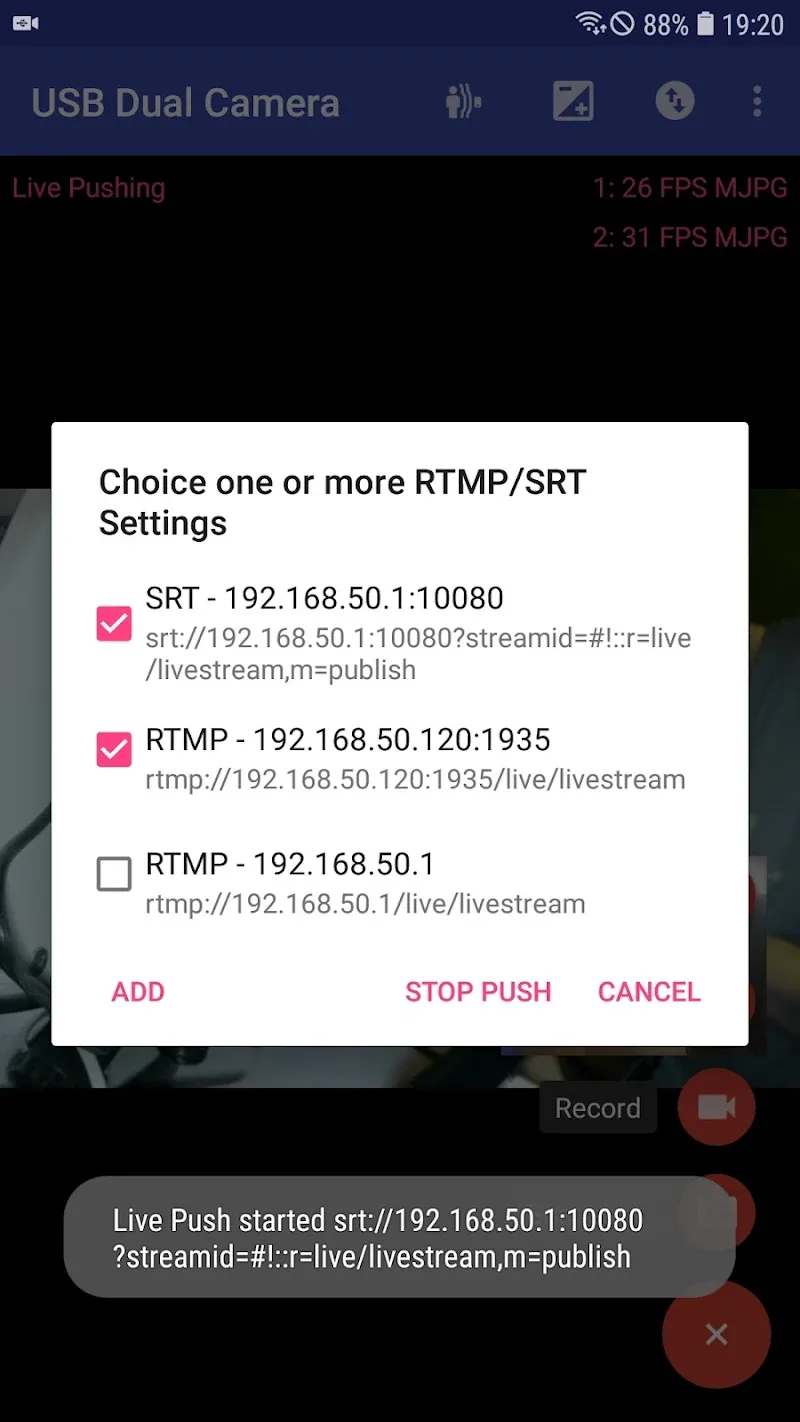USB Dual Camera Pro screenshot 1