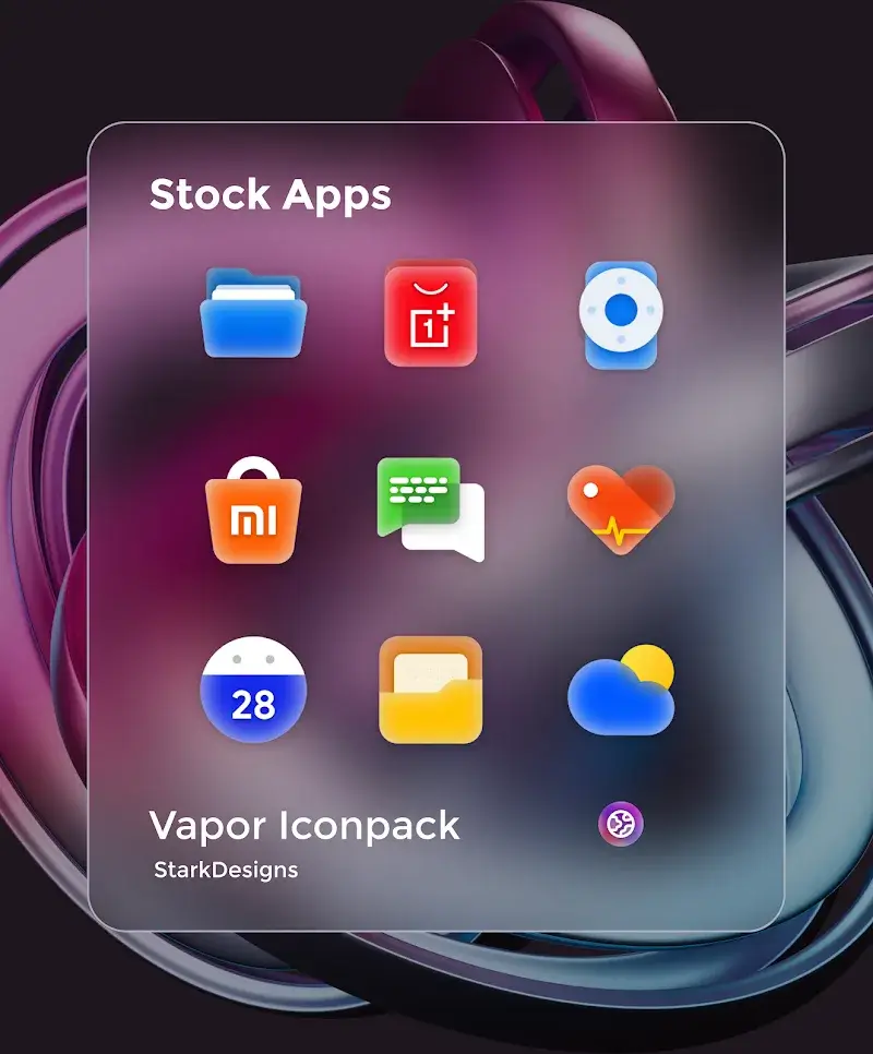 Vapor IconPack – Modern Icons screenshot 1